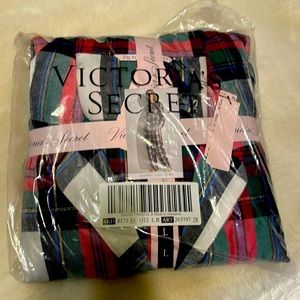 Victoria’s Secret flannel long pajama set